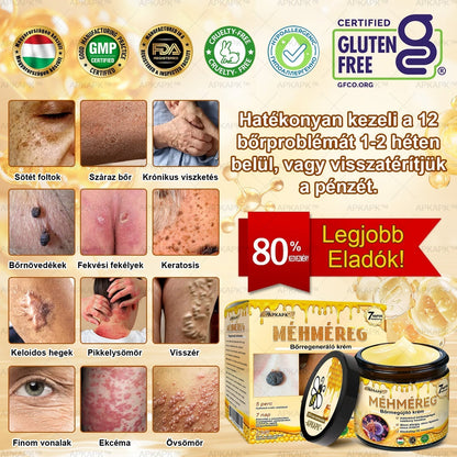✨✨🍑𝖠𝖯𝖪𝖠𝖯𝖪® méhméreges bőrmegújító krém(CE Tanúsítvány) 👍 ✅
